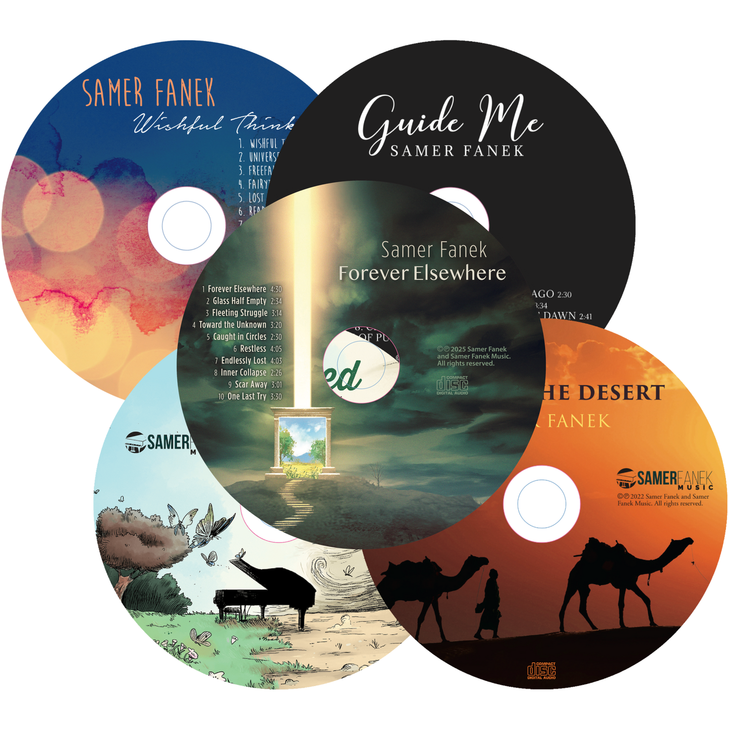 Samer Fanek - Album Discography (CDs)
